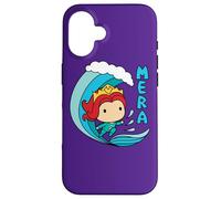 Carcasa para iPhone 16 Aquaman Movie Chibi Mera and Mermaid Wave