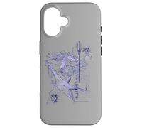 Carcasa para iPhone 16 Aquaman Movie Marine Animal Concept Sketch