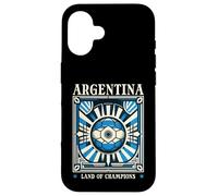 Carcasa para iPhone 16 Argentina, Tierra de Campeones - Orgullo Futbolístico
