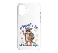 Carcasa para iPhone 16 Armadillo Back School Vibra Escuelas En Deja Que El Caos Comience