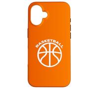 Carcasa para iPhone 16 Aro de Baloncesto Love Hoop Art Sports Fan