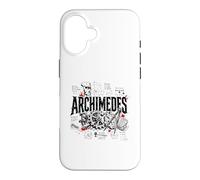 Carcasa para iPhone 16 Arquímedes Ingeniero en física matemática Geometría Griega