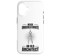 Carcasa para iPhone 16 Arquitecto Abuelo Arquitecto Planificador Profesión