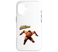 Carcasa para iPhone 16 Arte de acción de Ring Predator Savage Wrestling