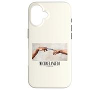 Carcasa para iPhone 16 Arte Gráfico Único Miguel Ángel Creación de Adán PAPL14780
