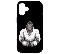 Carcasa para iPhone 16 Artes Marciales Tranquilas: Judo Y Jiu Jitsu Gorilla