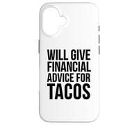 Carcasa para iPhone 16 Asesor Financiero Gracioso - Dará Asesoramiento Financiero