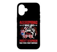 Carcasa para iPhone 16 Assuming I Was Like Trucker Funny Most Women Truck Driver