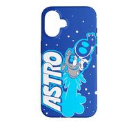 Carcasa para iPhone 16 Astro BOT with Dog Rocket Space Exploring Video Game