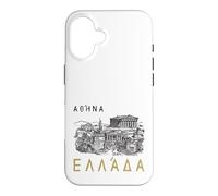 Carcasa para iPhone 16 Atenas Grecia en Lengua Griega con Arquitectura Griega