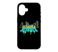 Carcasa para iPhone 16 Atlanta Georgia Graffiti City Streetwear Urban Art Design