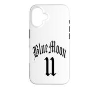 Carcasa para iPhone 16 Azul Llena 2 Luna NUMEROLOGÍA 11 Dos Once Mujeres Hombres