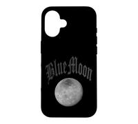 Carcasa para iPhone 16 Azul Llena 2 Luna NUMEROLOGÍA 11 Dos Once Mujeres Hombres