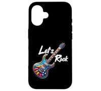 Carcasa para iPhone 16 Bandas de Guitarra Letzrock and Roll Fanny Rock para niñas y niños