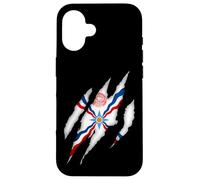 Carcasa para iPhone 16 Bandera asiria Ashur, Emblema de Ashur, Siria Suryoyo, Siria, Irak