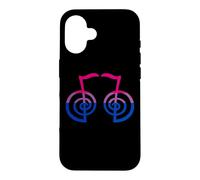 Carcasa para iPhone 16 Bandera Bisexual Kriya Reiki Símbolo Yoga Espiritual
