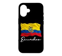 Carcasa para iPhone 16 Bandera de Ecuador Patriótica Hombres Mujeres Niños Ecuatoriano