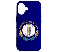 Carcasa para iPhone 16 Bandera de Kentucky - Bandera de Estados Unidos