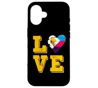Carcasa para iPhone 16 Bandera de poliamor Amor poliamoroso