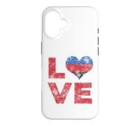 Carcasa para iPhone 16 Bandera de poliamor Amor poliamoroso