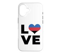 Carcasa para iPhone 16 Bandera de poliamor Amor poliamoroso