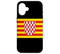 Carcasa para iPhone 16 Bandera GIRONA ESPAÑA CATALUÑA