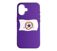 Carcasa para iPhone 16 Bandera Ondulada de la Tribu Wampanoag Squanto India nativa Americana