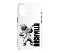 Carcasa para iPhone 16 Banjo Playing Bear Festival de Bluegrass de Nashville Tennessee