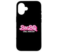 Carcasa para iPhone 16 Barbecue Pink Retro Funny BarBQClassic Girl Grilling Gear