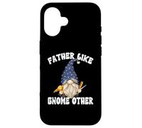 Carcasa para iPhone 16 Barber Dad Graphic For Men Funny Fathers Day GNOME Grandpa