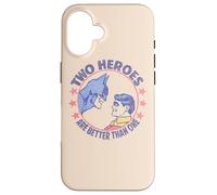 Carcasa para iPhone 16 Batman and Robin Two Heroes
