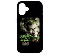 Carcasa para iPhone 16 Batman: Arkham Asylum Joker Welcome to The Madhouse