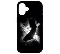 Carcasa para iPhone 16 Batman Begins Black & White Poster