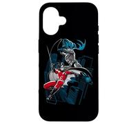 Carcasa para iPhone 16 Batman Black and White