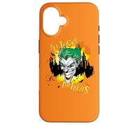 Carcasa para iPhone 16 Batman The Joker All Tricks No Treats