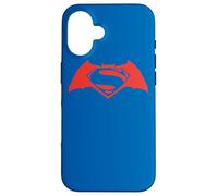 Carcasa para iPhone 16 Batman v Superman Simple Red Logo