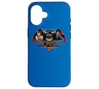 Carcasa para iPhone 16 Batman v Superman Together We Fight