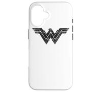 Carcasa para iPhone 16 Batman v Superman Wonder Woman Folded and Distressed