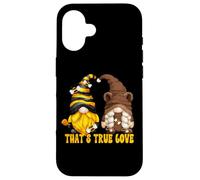 Carcasa para iPhone 16 Bee GNOME True Love Graphic For Mom Funny Honey and Bear