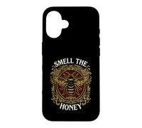 Carcasa para iPhone 16 Beekeeper Smell The Honey Vintage Bee Apiary Graphic