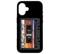 Carcasa para iPhone 16 Best of 1972 Casete de Música Mixtape 1970s Party Tape