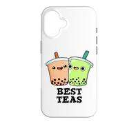 Carcasa para iPhone 16 Best Teas Funny Best Friend Pun