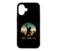 Carcasa para iPhone 16 Big Sur California Sasquatch - Señal de Paz con diseño de pie Grande