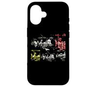 Carcasa para iPhone 16 Billy Cobham Stratus, Baterista de Jazz Fusion por Dick Barnatt