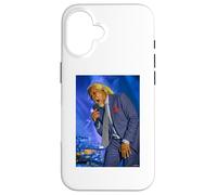 Carcasa para iPhone 16 Billy Ocean Caribbean Queen Cantante Pop en Vivo por Dick Barnatt