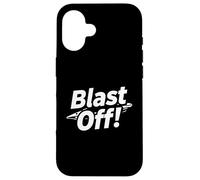 Carcasa para iPhone 16 Blast Off! Rocket Ship Space Launch Design