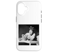 Carcasa para iPhone 16 Blue Peter Valarie Singleton con Cachorro En Zoo 1968