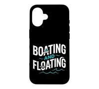 Carcasa para iPhone 16 Boating and Floating Summer Lake Trip Vacation Fishing Lover