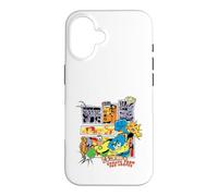 Carcasa para iPhone 16 Bob Esponja Squarepants y Sus Amigos Superhéroes
