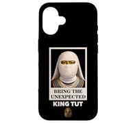 Carcasa para iPhone 16 Bring The Unexpected Egyptian Pharaoh King Tut Face Graphic